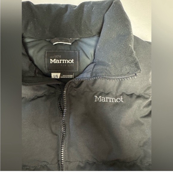 Marmot Puffer Vest 700 Fill Down Kids Size L 10/12 - Picture 6 of 9